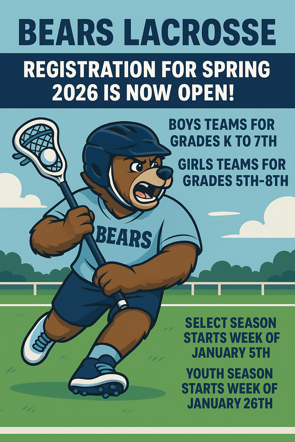 Cambridge Lacrosse - Registration Open